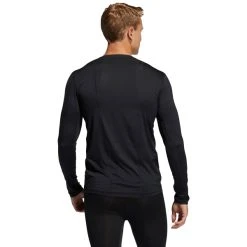 ADIDAS Men's Techfit Long Sleeve Fitted Tee -trucker hat shop 2078069 001 alt2