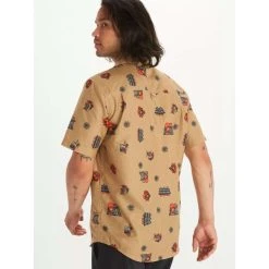 MARMOT Men's Syrocco Short-Sleeve Shirt -trucker hat shop 2078295 204 alt1