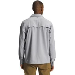 THE NORTH FACE Men's First Trail UPF Long-Sleeve Shirt -trucker hat shop 2078793 004 alt1