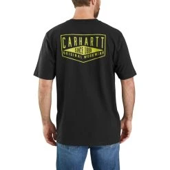 CARHARTT Men's Loose Fit Heavyweight Short Sleeve Graphic Tee -trucker hat shop 2079141 001 alt3