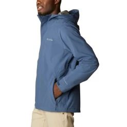 COLUMBIA Men's Earth Explorer Shell Jacket -trucker hat shop 2079274 402 alt2