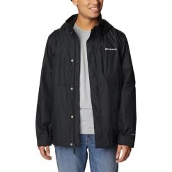 COLUMBIA Men's Cloud Crest Rain Jacket -trucker hat shop 2079275 001 alt3