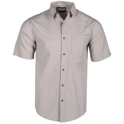 MOUNTAIN KHAKIS Men's Knox Dobby Short-Sleeve Shirt