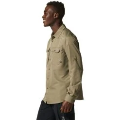 MOUNTAIN HARDWEAR Men's Canyon Long-Sleeve Shirt -trucker hat shop 2079553 315 alt2
