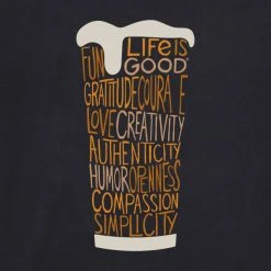 LIFE IS GOOD Men's Superpower Beer Crusher Short-Sleeve Tee -trucker hat shop 2079637 001 alt1