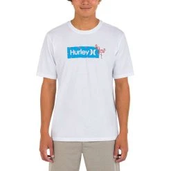 HURLEY Men's Ditsy Box Short-Sleeve Tee 8 HURLEY Men's Ditsy Box Short-Sleeve Tee -trucker hat shop 2079717 101 alt2
