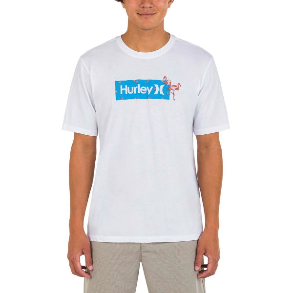 HURLEY Men's Ditsy Box Short-Sleeve Tee 5 HURLEY Men's Ditsy Box Short-Sleeve Tee - Image 3