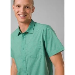 PRANA Men's Tinline Short-Sleeve Shirt -trucker hat shop 2079772 304 alt3