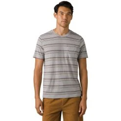 PRANA Men's Cardiff Short-Sleeve Pocket Tee -trucker hat shop 2079784 004 alt1