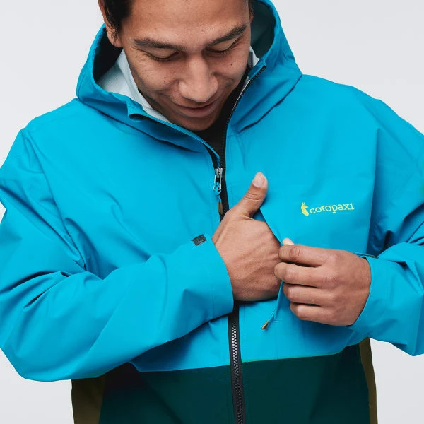COTOPAXI Men's Cielo Rain Jacket 9 COTOPAXI Men's Cielo Rain Jacket - Image 7