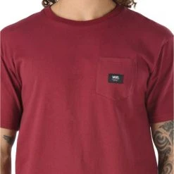 VANS Guys' Woven Patch Short Sleeve Pocket Tee -trucker hat shop 2080562 602 alt2