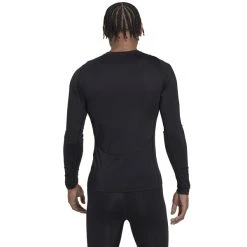 ADIDAS Men's TechFit Long-Sleeve Baselayer Tee -trucker hat shop 2081657 001 alt2