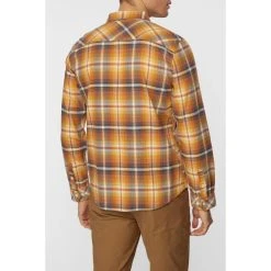 O'NEILL Young Men's Whittaker Long-Sleeve Flannel Shirt -trucker hat shop 2081760 103 alt3