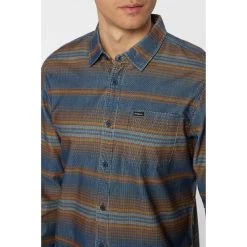 O'NEILL Young Men's Caruso Long-Sleeve Shirt -trucker hat shop 2081761 402 alt5