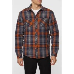 O'NEILL Young Men's Redmond Sherpa Flannel -trucker hat shop 2081765 803 alt2