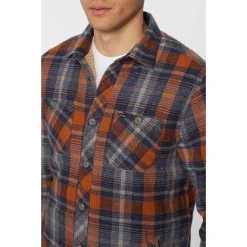 O'NEILL Young Men's Redmond Sherpa Flannel -trucker hat shop 2081765 803 alt8