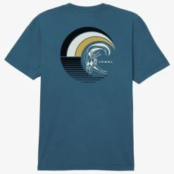 O'NEILL Young Men's Adapt Short-Sleeve Tee -trucker hat shop 2081777 405 alt1