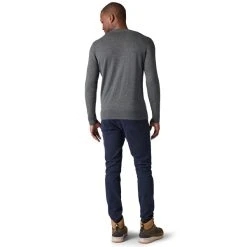 SMARTWOOL Men's Sparwood Crew Sweater -trucker hat shop 2081792 004 alt2