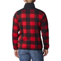 COLUMBIA Men's Sweater Weather II Fleece Half-Zip Pullover 8 COLUMBIA Men's Sweater Weather II Fleece Half-Zip Pullover -trucker hat shop 2081973 601 alt1