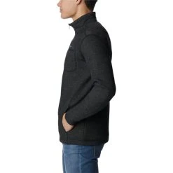 COLUMBIA Men's Great Hart Mountain Full-Zip Sweatshirt -trucker hat shop 2081985 001 alt2