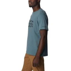 COLUMBIA Men's Rockaway River Short-Sleeve Graphic Tee -trucker hat shop 2082002 003 alt2