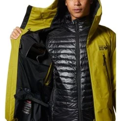 MOUNTAIN HARDWEAR Men's Sky Ridge GORE-TEX Jacket -trucker hat shop 2082124 315 alt03
