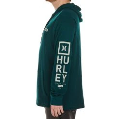 HURLEY Young Men's Thermal Hooded Tee -trucker hat shop 2082325 302 alt2