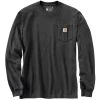CARHARTT Men's Relaxed Fit Heavyweight Long-Sleeve Pocket Tee -trucker hat shop 2082562 005 main