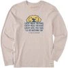 LIFE IS GOOD Men's I'll Be Watching You Long-Sleeve Crusher Tee