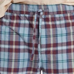 LIFE IS GOOD Men's Smoky Blue Plaid Classic Sleep Pants 9 LIFE IS GOOD Men's Smoky Blue Plaid Classic Sleep Pants -trucker hat shop 2082630 401 alt2