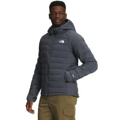 THE NORTH FACE Men’s Belleview Stretch Down Hooded Jacket -trucker hat shop 2082713 004 alt2