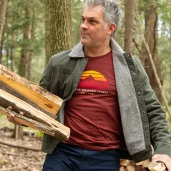 Eastern Mountain Sports EMS Men's Berkshires Twilight Lined Shirt Jacket -trucker hat shop 2082829 303 alt4