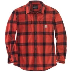 CARHARTT Men's Loose Fit Heavyweight Long-Sleeve Flannel