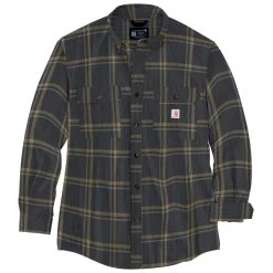 CARHARTT Men's Loose Fit Midweight Chambray Long-Sleeve Flannel