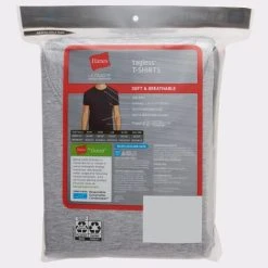 HANESBRANDS INC./BRIEFS HANES Men's Ultimate Soft & Breathable Crewneck Undershirts, 6-Pack (XXL) -trucker hat shop 2082843 001 alt3