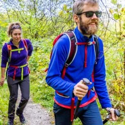 Eastern Mountain Sports EMS Men's Micro Fleece 1/4-Zip Pullover -trucker hat shop 2082863 402 alt4