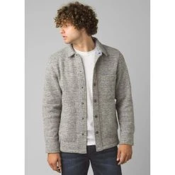 PRANA Men's Tri Thermal Threads Overshirt -trucker hat shop 2083099 004 alt1