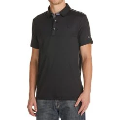 SPYDER Men's Color Block Striped Polo