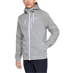 UNDER ARMOUR Men's CGI Dobson Soft Shell Full-Zip Hoodie -trucker hat shop 2083469 004 alt2