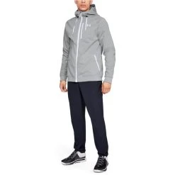 UNDER ARMOUR Men's CGI Dobson Soft Shell Full-Zip Hoodie -trucker hat shop 2083469 004 alt4