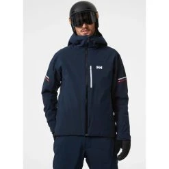 HELLY HANSEN Men's Swift Team Insulated Ski Jacket -trucker hat shop 2083533 402 alt2