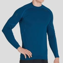 NRS Men's Rashguard Long-Sleeve Shirt -trucker hat shop 2083824 408 alt2