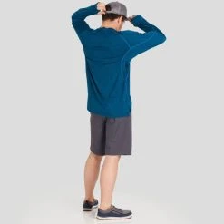 NRS Men's Silkweight Long-Sleeve Shirt -trucker hat shop 2083831 408 alt5