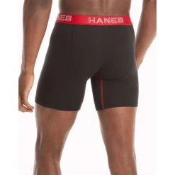 HANES Ultimate Men's Stretch Boxer Briefs, 5-Pack Extended Size -trucker hat shop 2084159 001 alt2