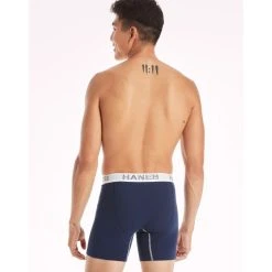 HANES Men's Ultimate Stretch Boxer Briefs, 5-Pack -trucker hat shop 2084160 901 alt3