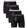 HANES SPORT Men's Total Support Pouch X-Temp Cooling Boxer Briefs, 4-Pack -trucker hat shop 2084164 001 main