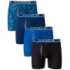 HANES SPORT Men's Total Support Pouch X-Temp Cooling Boxer Briefs, 4-Pack -trucker hat shop 2084166 901 main