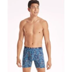 HANES SPORT Men's Total Support Pouch X-Temp Boxer Briefs, 4-Pack Extended Size 13 HANES SPORT Men's Total Support Pouch X-Temp Boxer Briefs, 4-Pack Extended Size -trucker hat shop 2084167 901 alt2