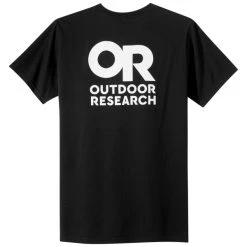 OUTDOOR RESEARCH Men's Logo Short-Sleeve Tee -trucker hat shop 2084375 001 alt1