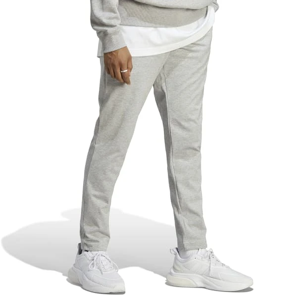 ADIDAS Men's Essentials Single Jersey Tapered Open Hem Pants 4 ADIDAS Men's Essentials Single Jersey Tapered Open Hem Pants - Image 2
